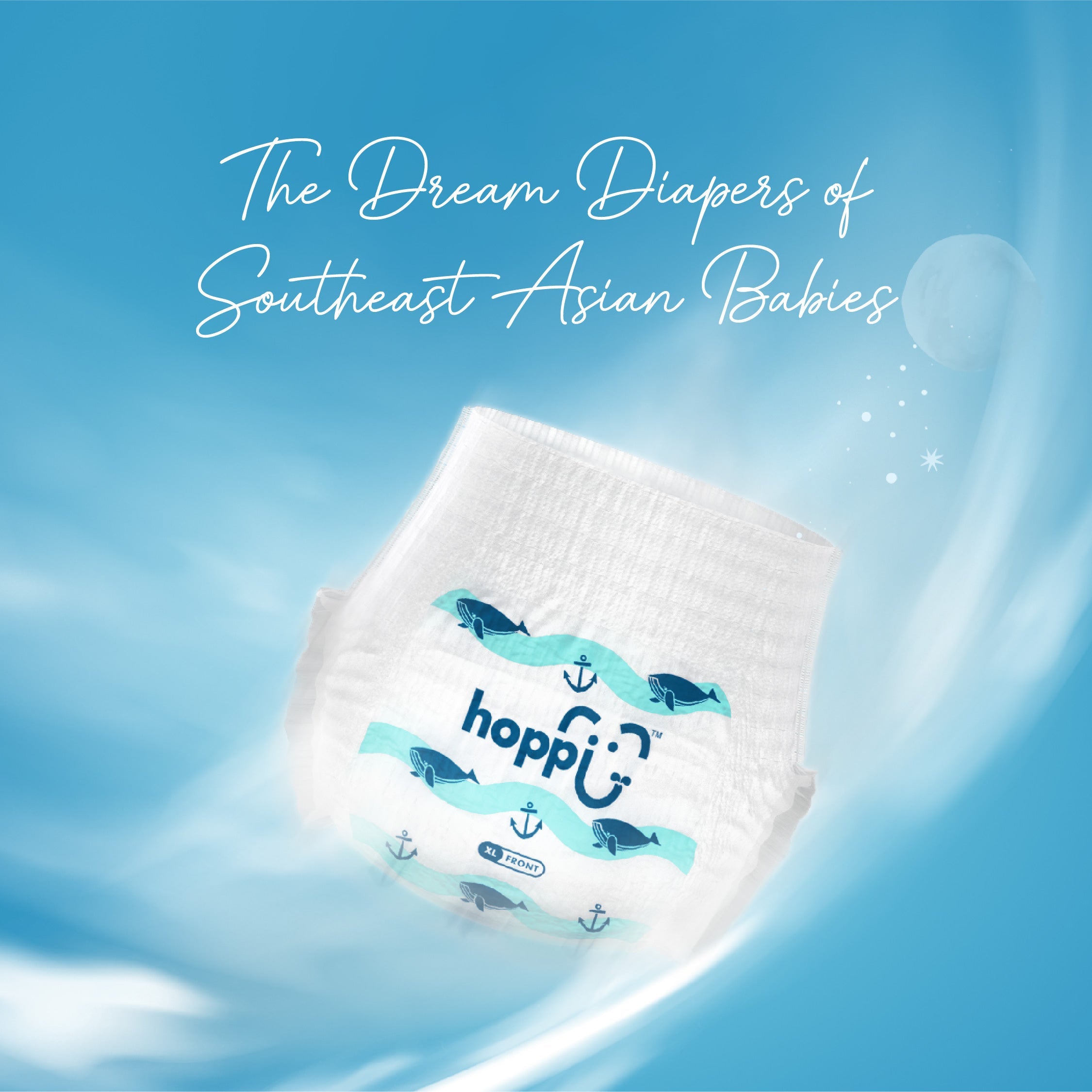Hoppi AirDream Diapers 2mm Ultracore Technology