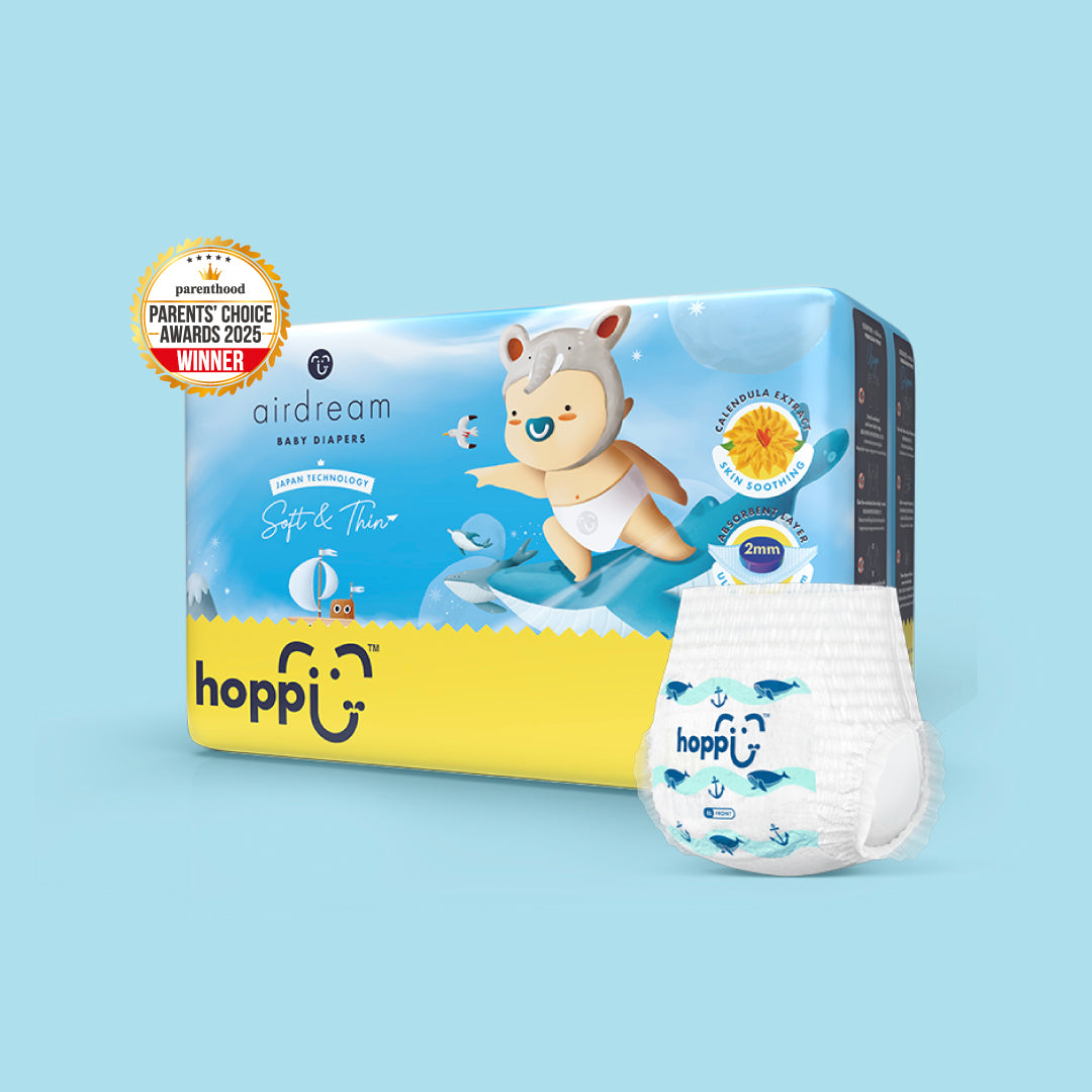 Hoppi AirDream Diapers 2mm Ultracore Technology
