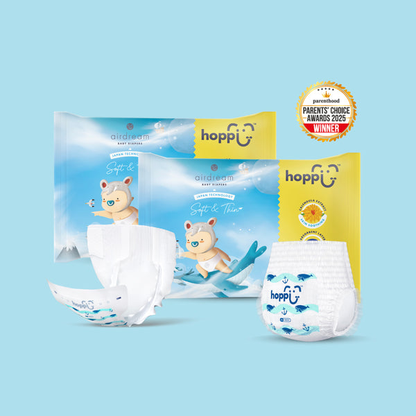 [Trial Pack] Hoppi AirDream Diapers
