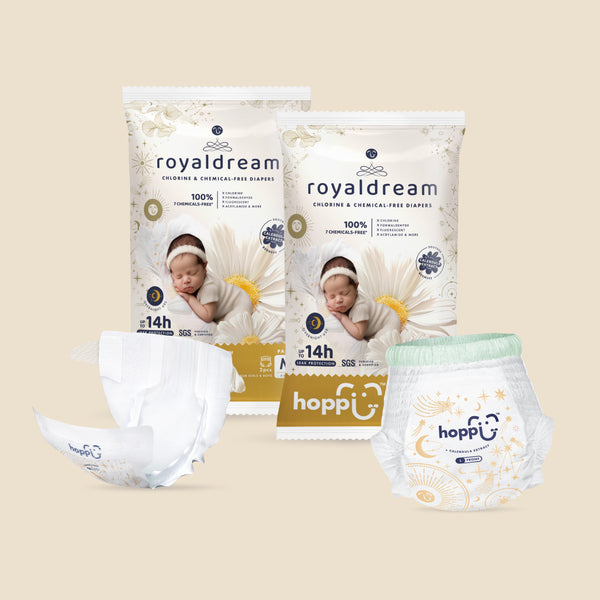 [Trial Pack] RoyalDream Diapers 100% 7 Chemicals-Free
