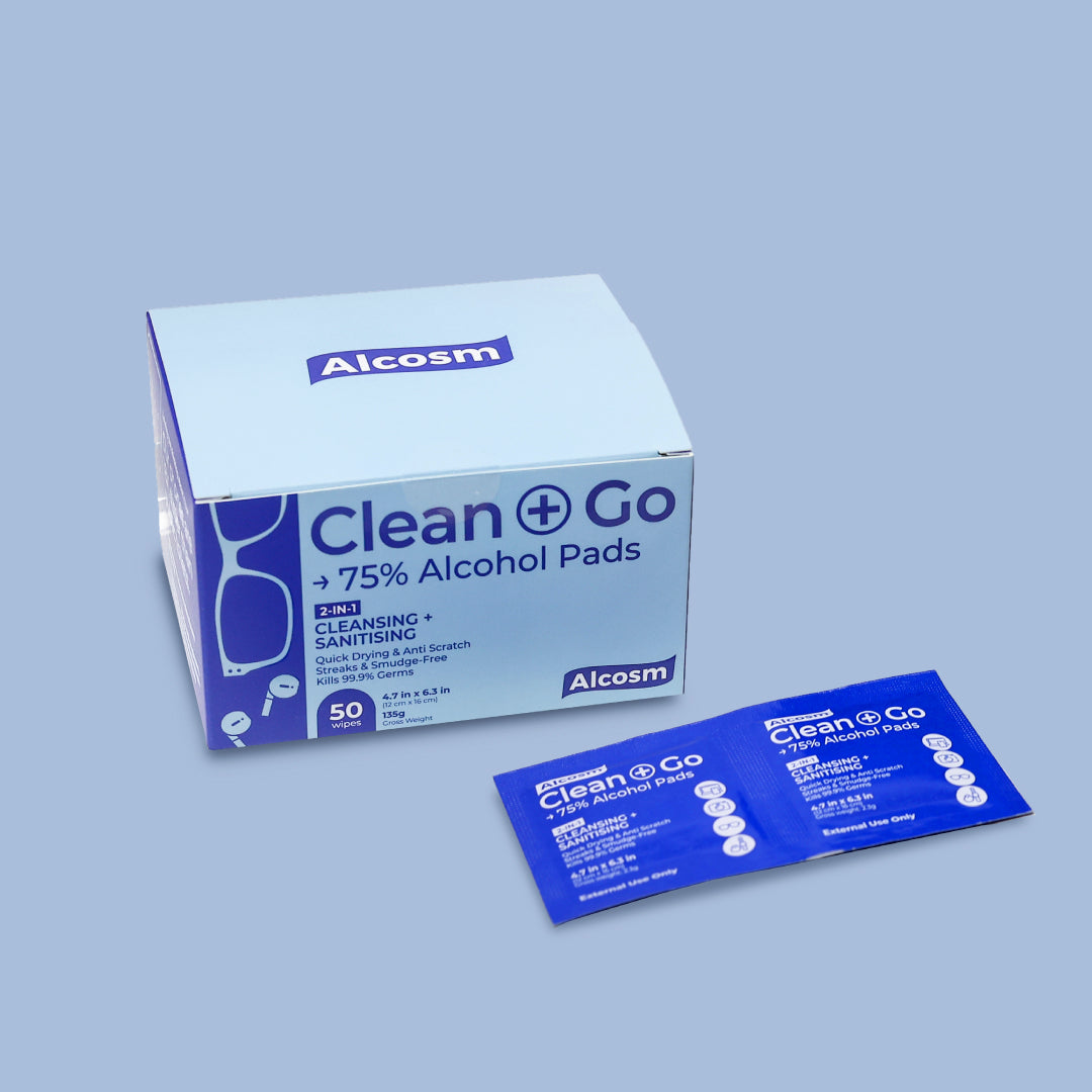 75 Alcohol Pad 1s' Wipes (50s' x 4 Box) [Expiry 29 Sept 2024] Hoppi®