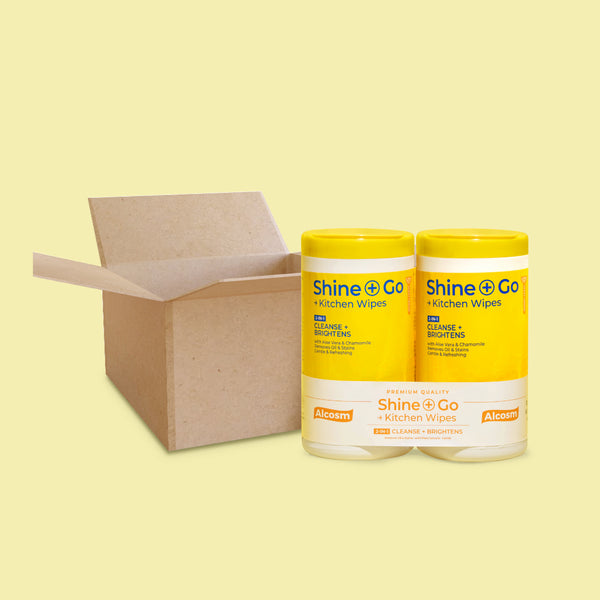 Kitchen 75s' Wipes (75s' x 6 Bundles x 2 Canisters)