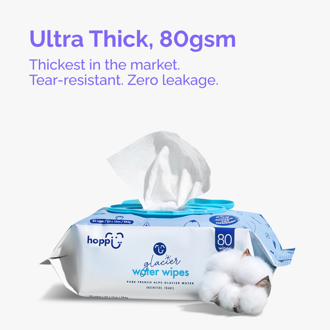Glacier Wipes (80s' x 2)
