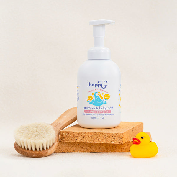 Hoppi Natural Oats Baby Bath (500ml)