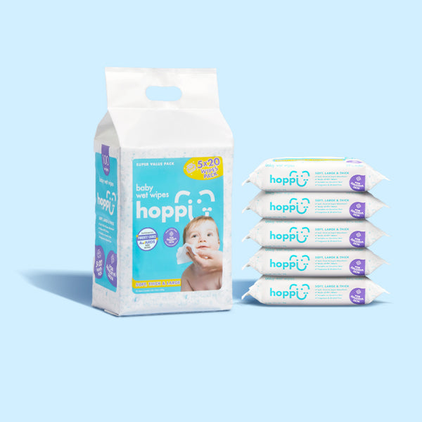 Baby Wet Wipes (20s' x 5)
