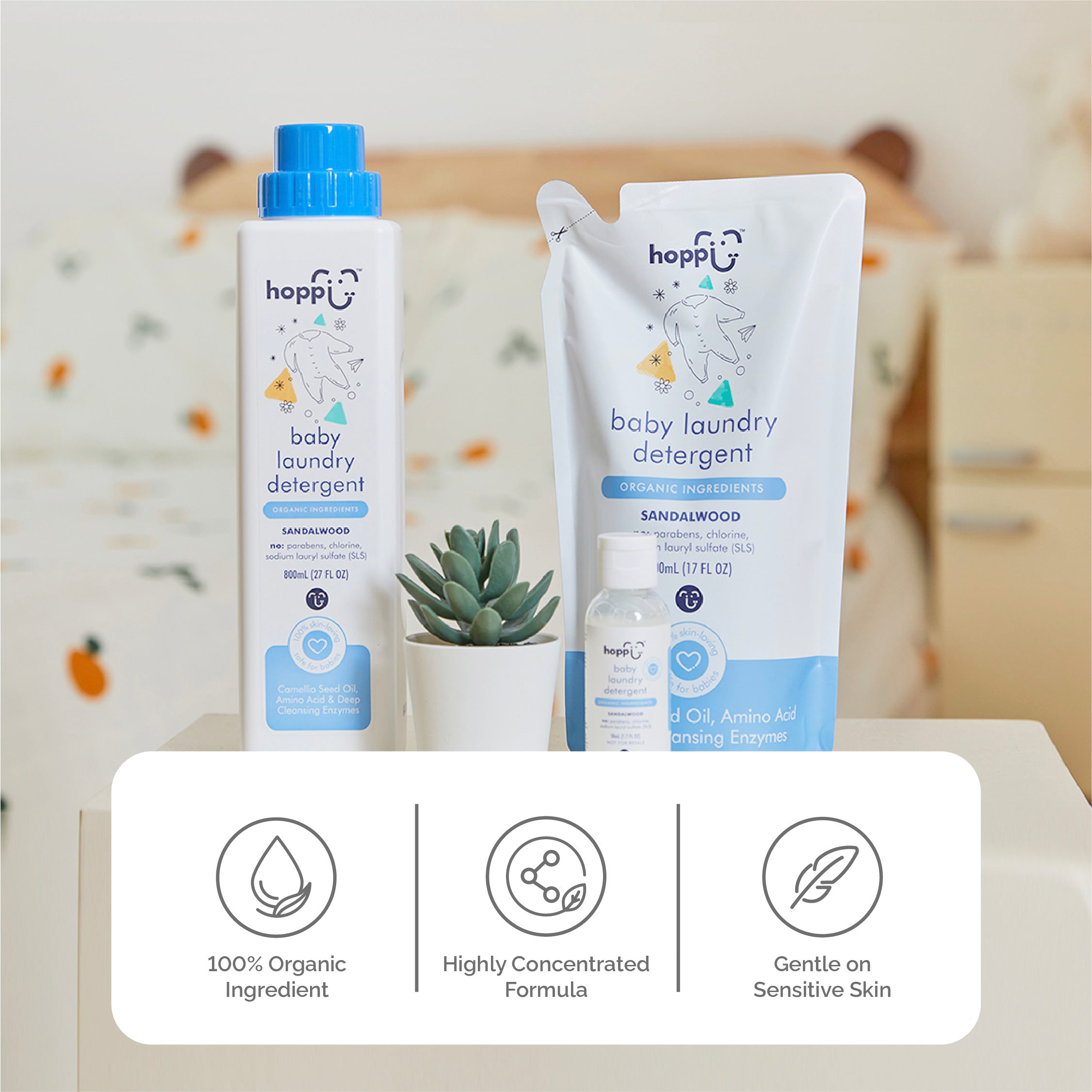 Baby Laundry Detergent 800ml