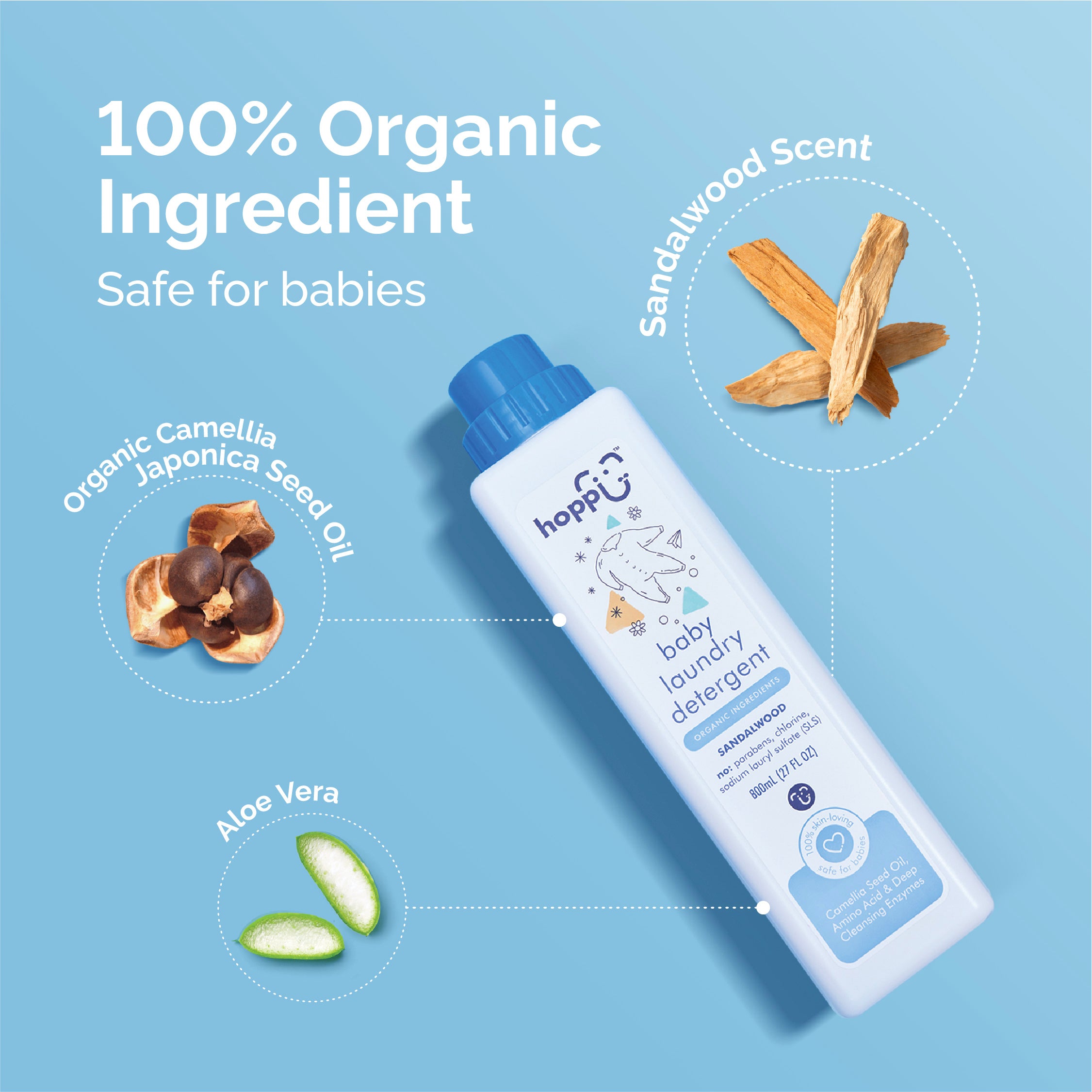 Baby Laundry Detergent 800ml